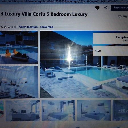 Diamond Luxury Villa Corfu Kato Spilaion Eksteriør bilde